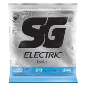 Encordoamento para Guitarra SG 0.010 SG5198 Encordoamento para Guitarra SG 0.010 SG5198