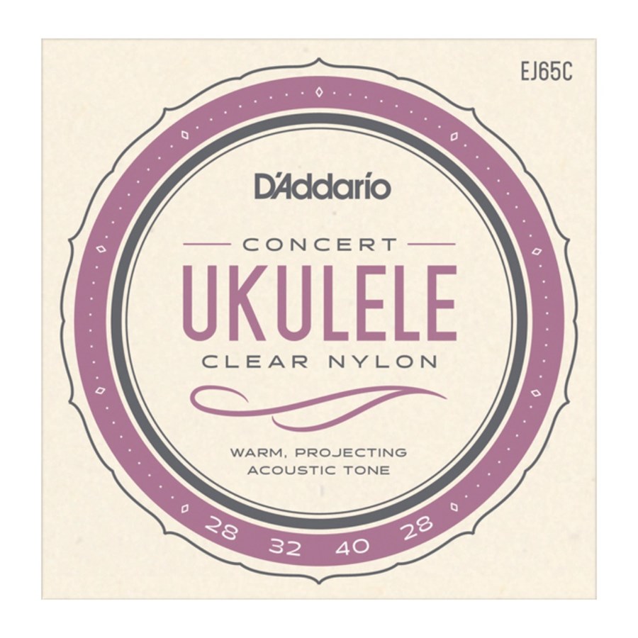 Encordoamento para Ukulele Concerto D'Addario Pro-Arté EJ65C