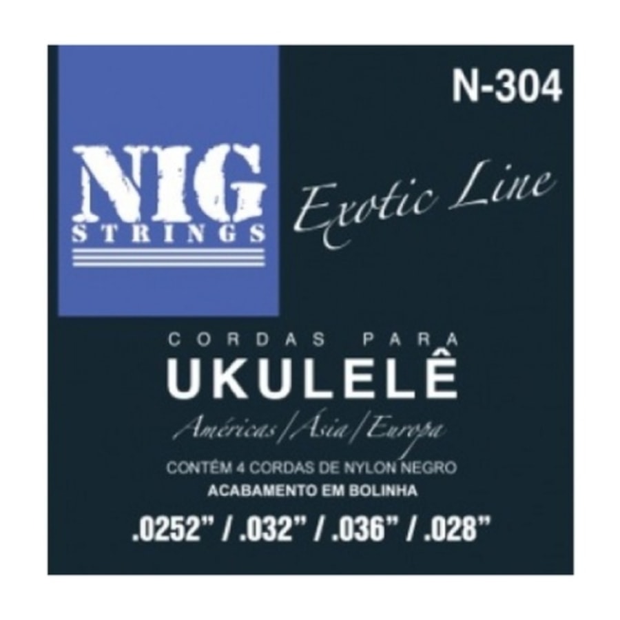 Encordoamento para Ukulele NIG N-304