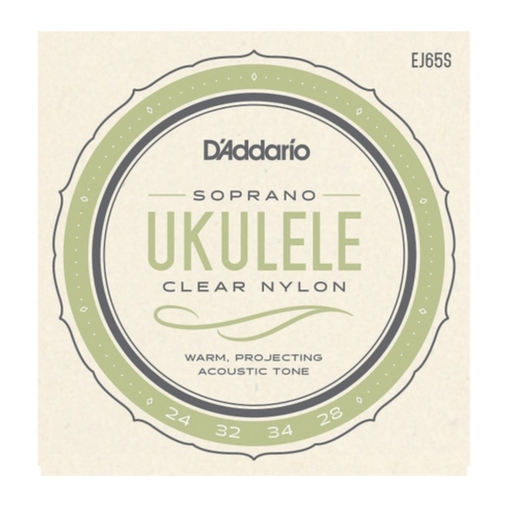 Encordoamento para Ukulele Soprano D'Addario Pro-Arté EJ65S