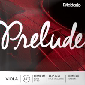 Encordoamento Para Viola de Arco Daddario Prelude J910 Tensão Média Encordoamento Para Viola de Arco Daddario Prelude J910 Tensão Média