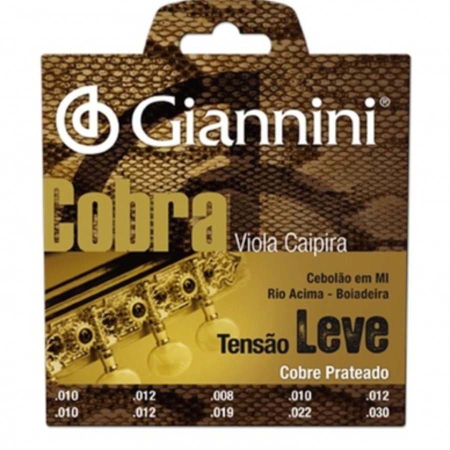 Encordoamento para Viola Giannini GESVNL Tensão Leve Cebolão em MI Encordoamento para Viola Giannini GESVNL Tensão Leve Cebolão em MI
