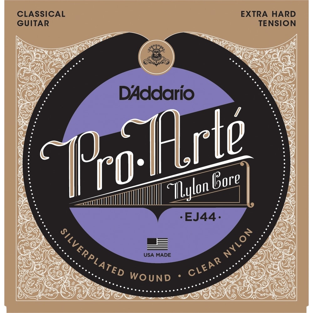 Encordoamento para Violao D'Addario EJ44 Pro Arte Classical Guitar Extra Hard Tension