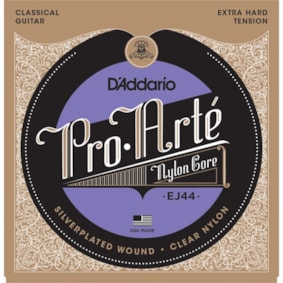 Encordoamento para Violao D'Addario EJ44 Pro Arte Classical Guitar Extra Hard Tension Encordoamento para Violao D'Addario EJ44 Pro Arte Classical Guitar Extra Hard Tension