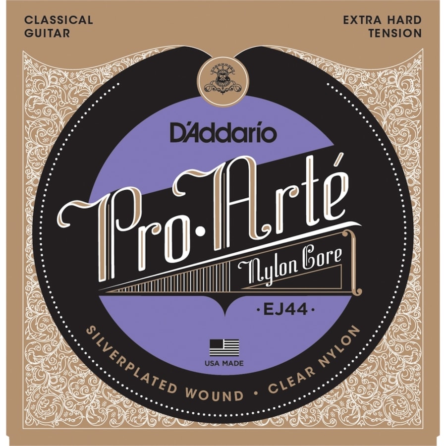 Encordoamento para Violao D'Addario EJ44 Pro Arte Classical Guitar Extra Hard Tension Encordoamento para Violao D'Addario EJ44 Pro Arte Classical Guitar Extra Hard Tension