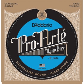 Encordoamento para Violao D'Addario EJ46 Pró Arte Nylon Core T. Hard Encordoamento para Violao D'Addario EJ46 Pró Arte Nylon Core T. Hard