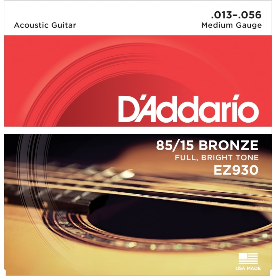Encordoamento para Violao D'Addario EZ930 Medium 0.013 Encordoamento para Violao D'Addario EZ930 Medium 0.013