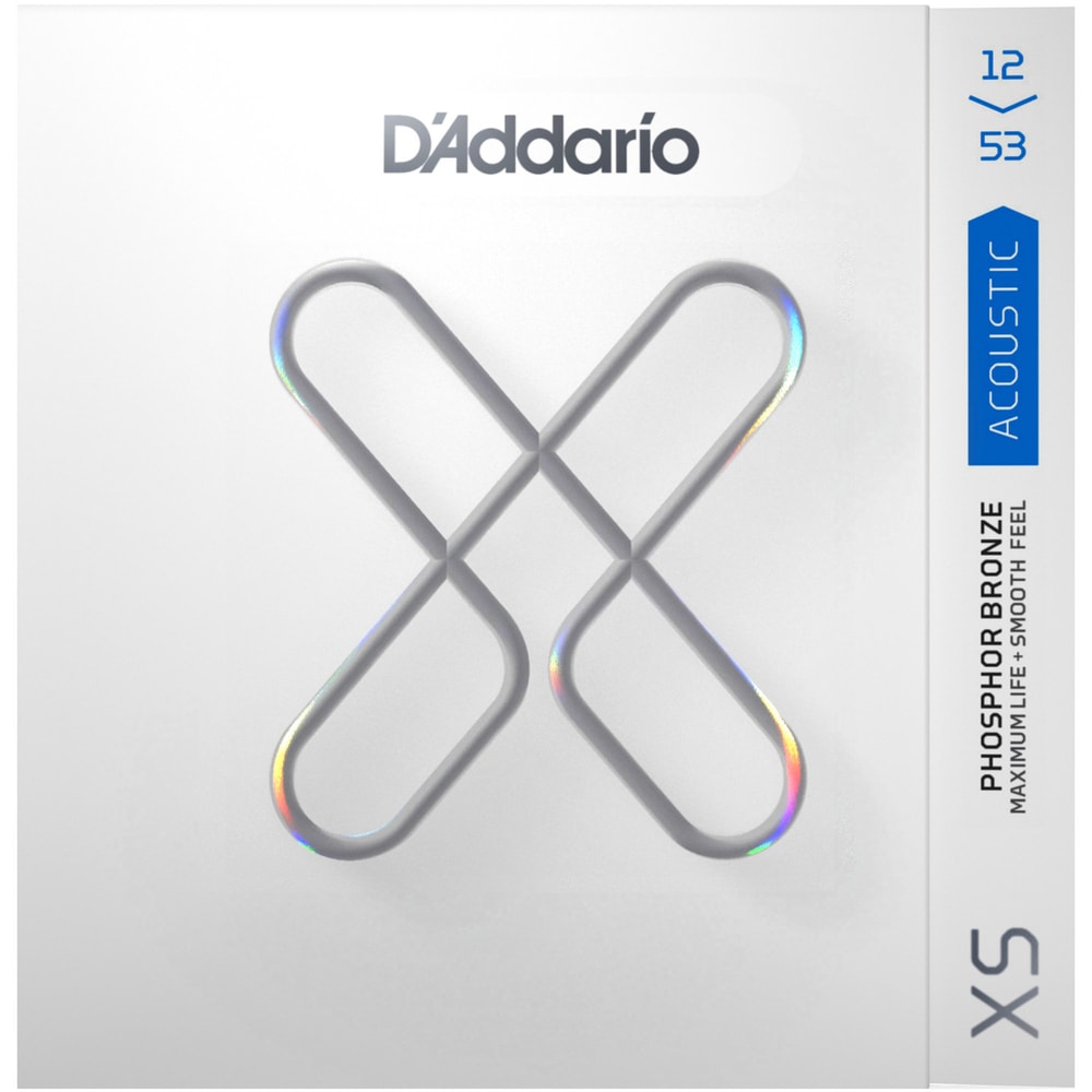 Encordoamento para Violão D'Addario XS XSAPB1253 Light Gauge 0.012