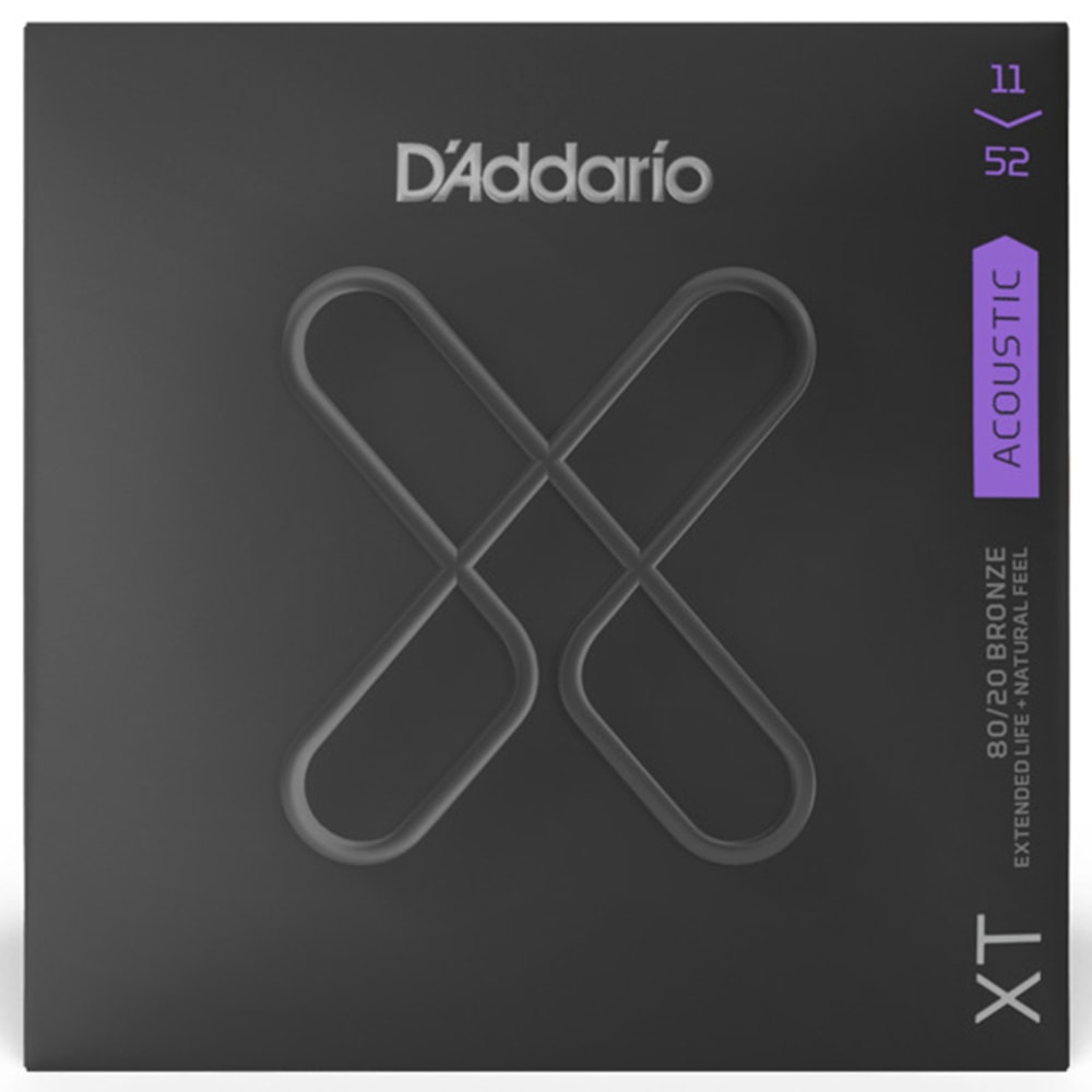 Encordoamento para Violão D'Addario XTABR1152 Custom Light 0.011