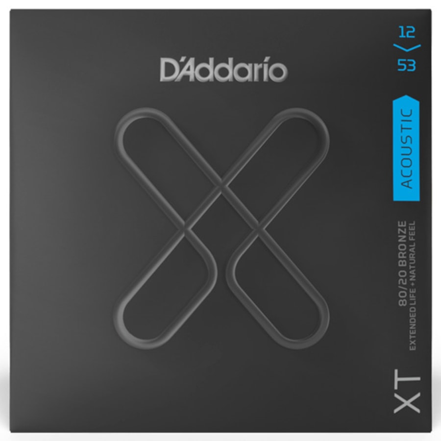 Encordoamento para Violão D'Addario XTABR1253 Light 0.012 Encordoamento para Violão D'Addario XTABR1253 Light 0.012
