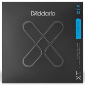 Encordoamento para Violão D'Addario XTABR1253 Light 0.012 Encordoamento para Violão D'Addario XTABR1253 Light 0.012