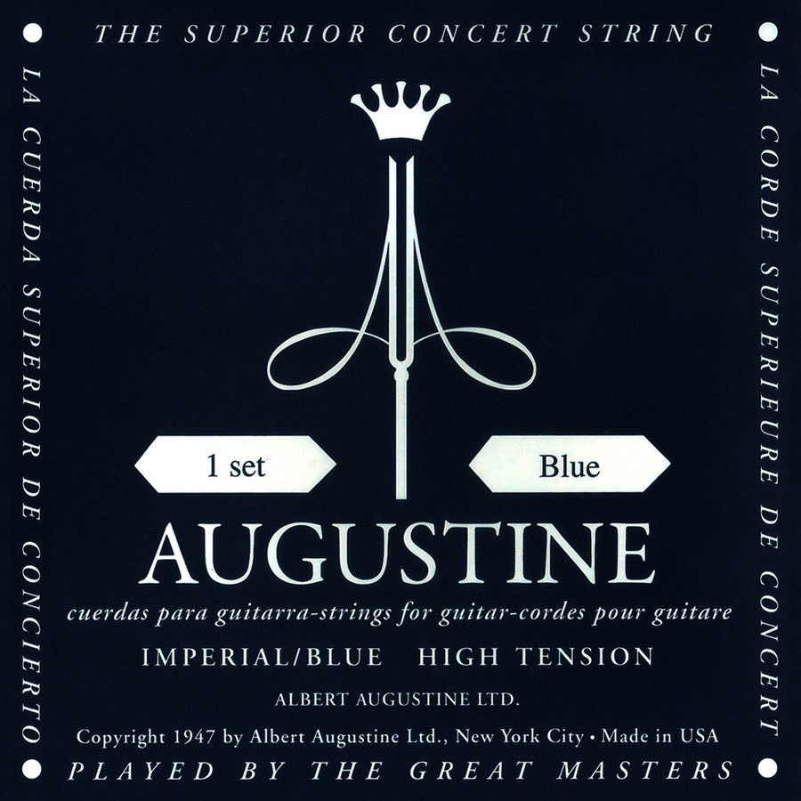 Encordoamento para Violão de Nylon Augustine Imperial Blue