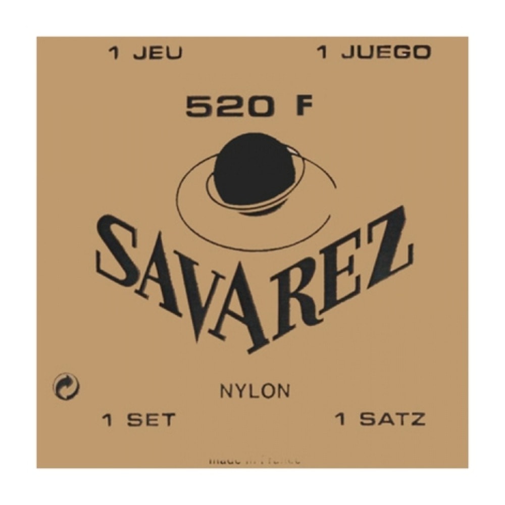 Encordoamento para Violão Savarez 520F de Nylon