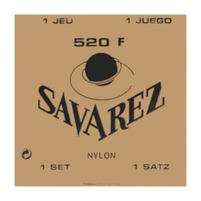 Encordoamento para Violão Savarez 520F de Nylon Encordoamento para Violão Savarez 520F de Nylon