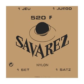 Encordoamento para Violão Savarez 520F de Nylon