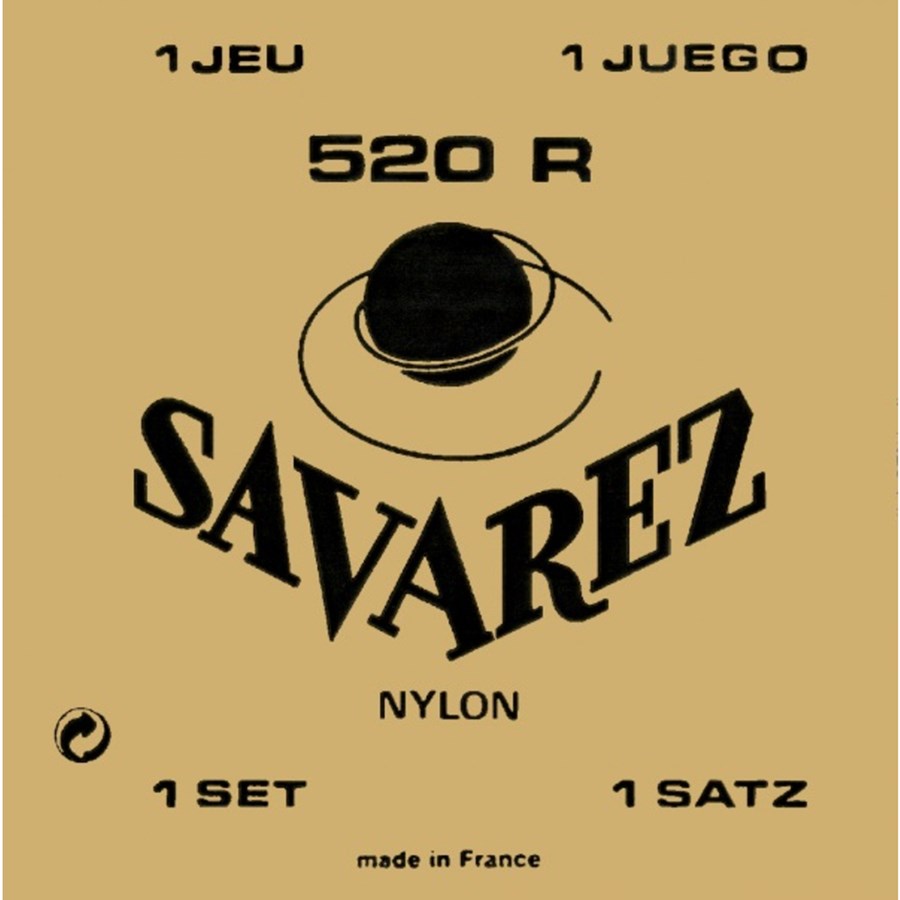 Encordoamento para Violão Savarez 520R de Nylon