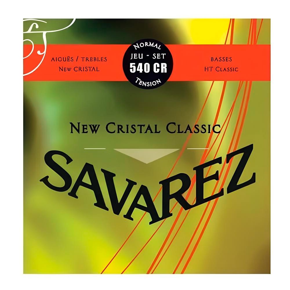 Encordoamento Savarez 540CR New Cristal Classic Nylon Tensão Média