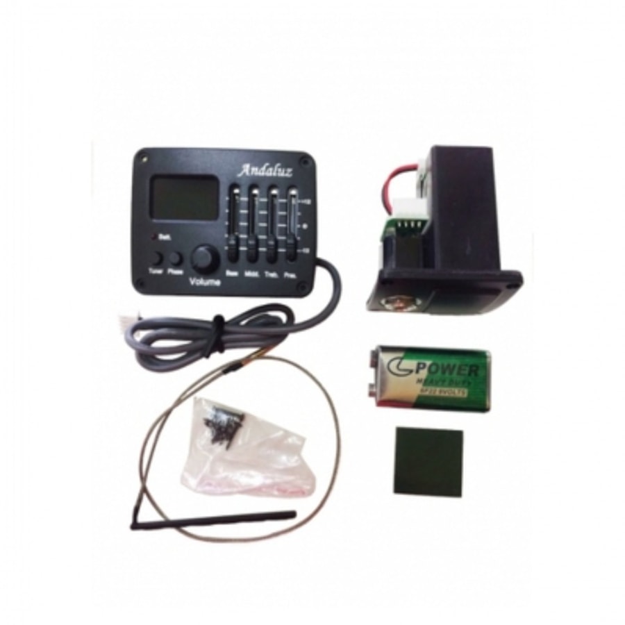 Equalizador Pré Dreamer Andaluz SE-40 Ativo para Violão com Afinador Equalizador Pré Dreamer Andaluz SE-40 Ativo para Violão com Afinador