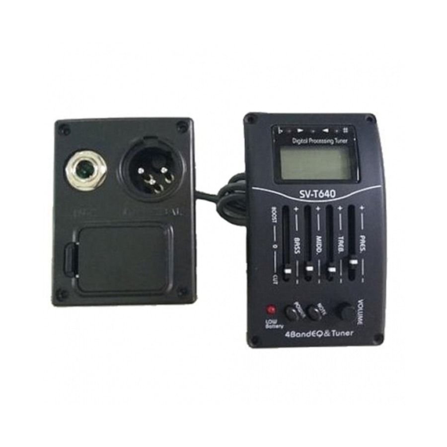 Equalizador Pré Dreamer Andaluz SVT-640 Ativo para Violão com Afinador Equalizador Pré Dreamer Andaluz SVT-640 Ativo para Violão com Afinador