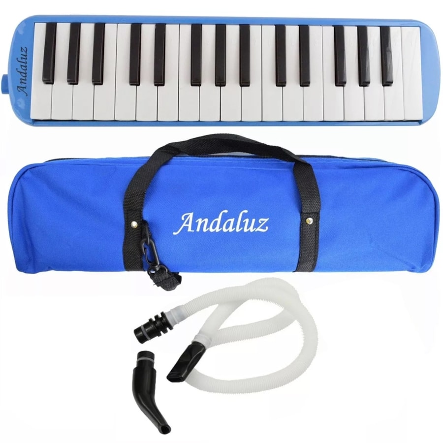 Escaleta Andaluz FT32K BL de 32 Teclas Azul c/ Bag Escaleta Andaluz FT32K BL de 32 Teclas Azul c/ Bag