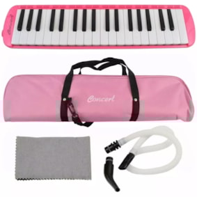 Escaleta Concert by Strinberg 37T de 37 Teclas Rosa c/ Bag Escaleta Concert by Strinberg 37T de 37 Teclas Rosa c/ Bag