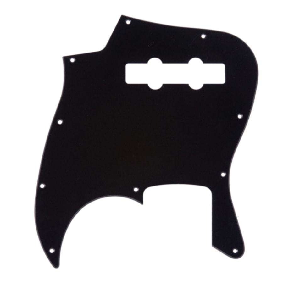 Escudo Dolphin p/ Contrabaixo Jazz Bass Preto - 5629 Escudo Dolphin p/ Contrabaixo Jazz Bass Preto - 5629