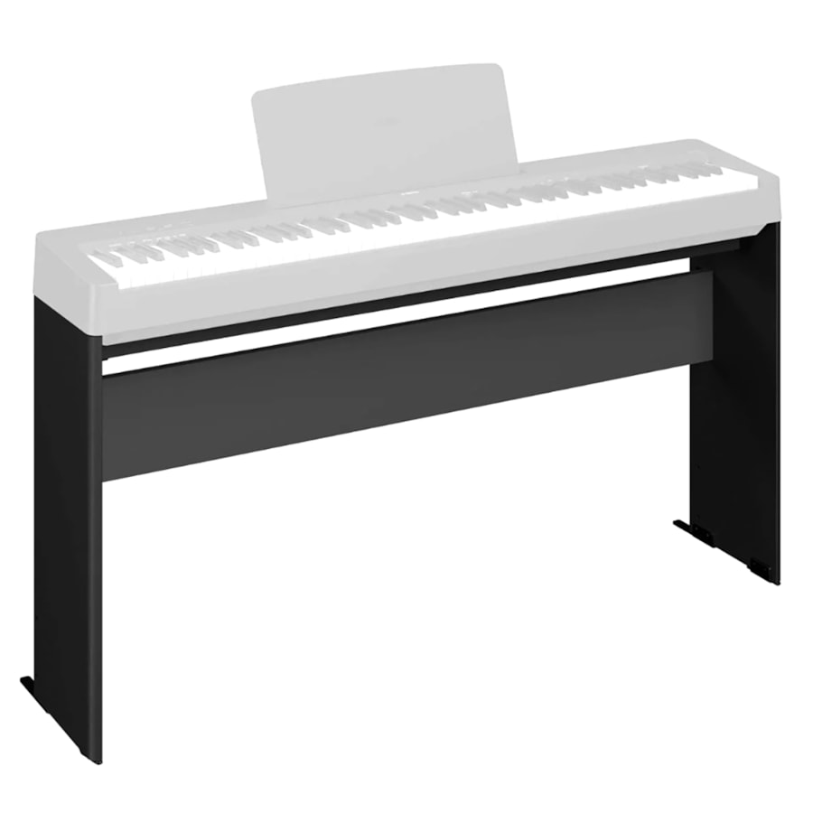 Estante L100B Preta para Piano Digital Yamaha P-143 e P-145