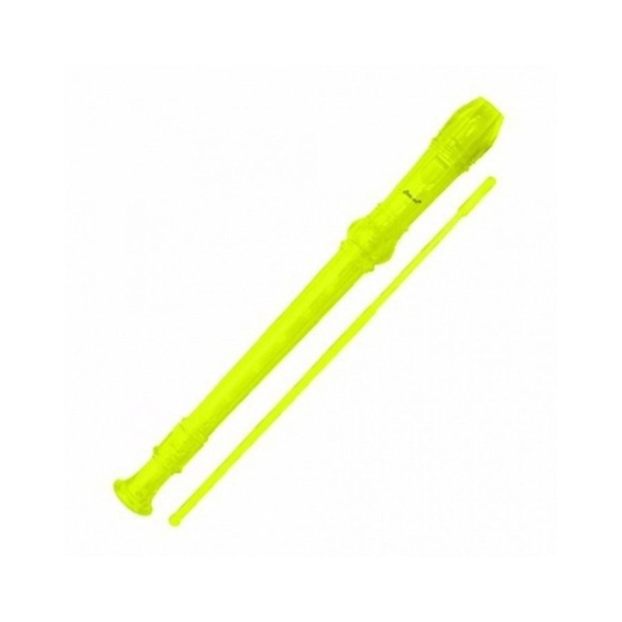Flauta Doce Concert Germânica TRC57G Amarela Flauta Doce Concert Germânica TRC57G Amarela