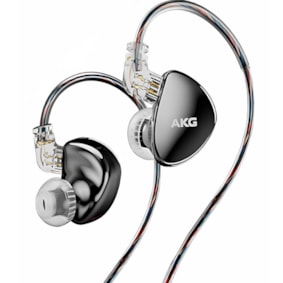 Fone De Ouvido AKG K23 In Ear Para Retorno De Palco Preto