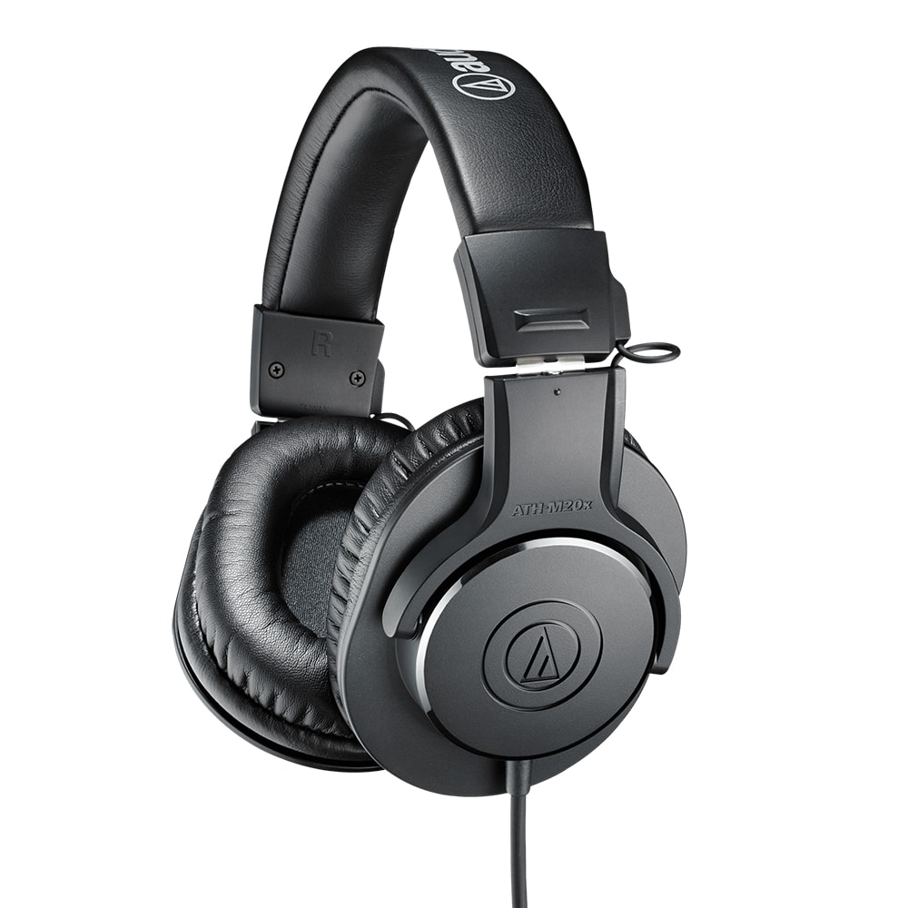 Fone de Ouvido Audio-Technica ATH-M20x Over-Ear M Series de Estúdio Preto