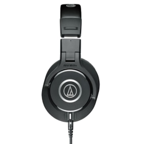 Fone de Ouvido Audio-Technica ATH-M40x Over-Ear M Series de Estúdio Preto Fone de Ouvido Audio-Technica ATH-M40x Over-Ear M Series de Estúdio Preto