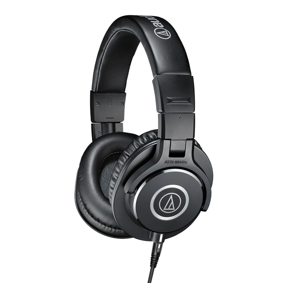Fone de Ouvido Audio-Technica ATH-M40x Over-Ear M Series de Estúdio Preto Fone de Ouvido Audio-Technica ATH-M40x Over-Ear M Series de Estúdio Preto