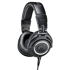 Fone de Ouvido Audio-Technica ATH-M50x Over-Ear M Series de Estúdio Preto