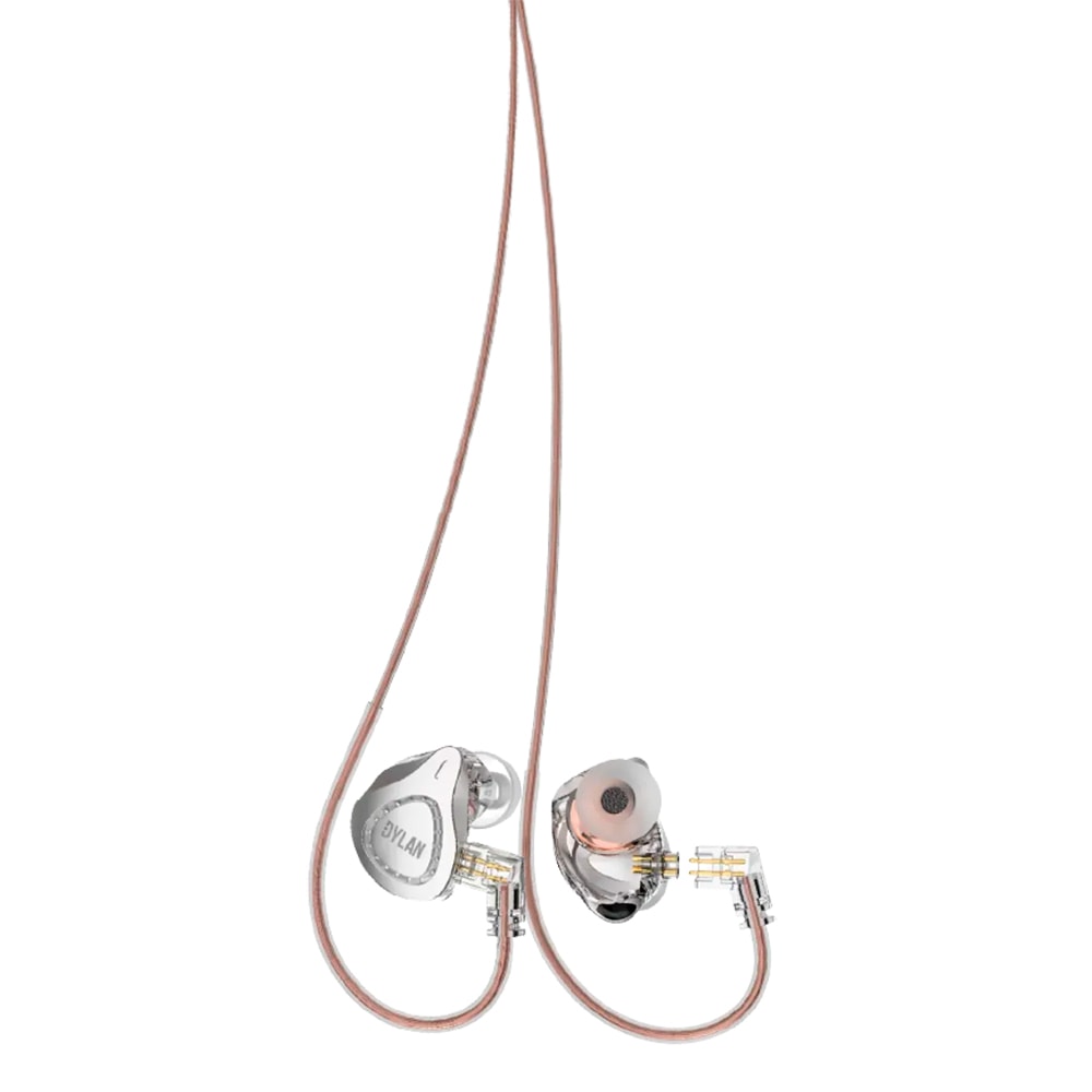 Fone de Ouvido Dylan DE515 Silver In Ear P/ Retorno 