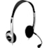 Fone de Ouvido Fortrek HBL101 On Ear Prata/Preto Com Fio