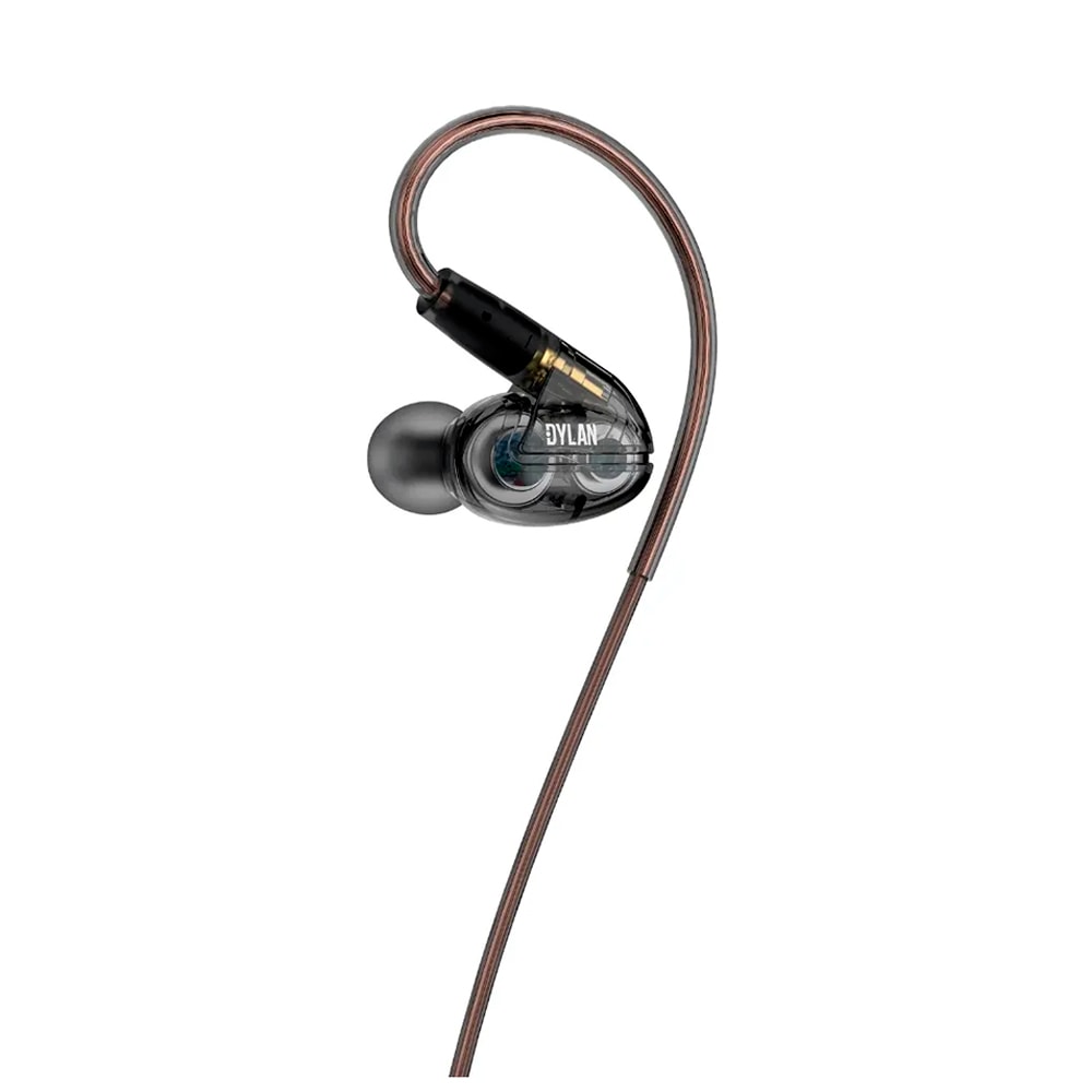 Fone De Ouvido Dylan DE115 In Ear Para Retorno Preto - Akustica