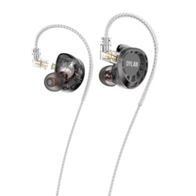 Fone de Ouvido In Ear Dylan DE845 4 Drivers Grey Fone de Ouvido In Ear Dylan DE845 4 Drivers Grey
