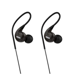 Fone de Ouvido In Ear Vokal E40 Retorno - Preto Fone de Ouvido In Ear Vokal E40 Retorno - Preto