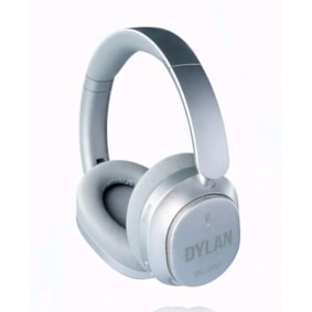 Fone De Ouvido Over Ear Dylan DL900 C/ Cancelamento De Ruído e Bluetooth Cinza