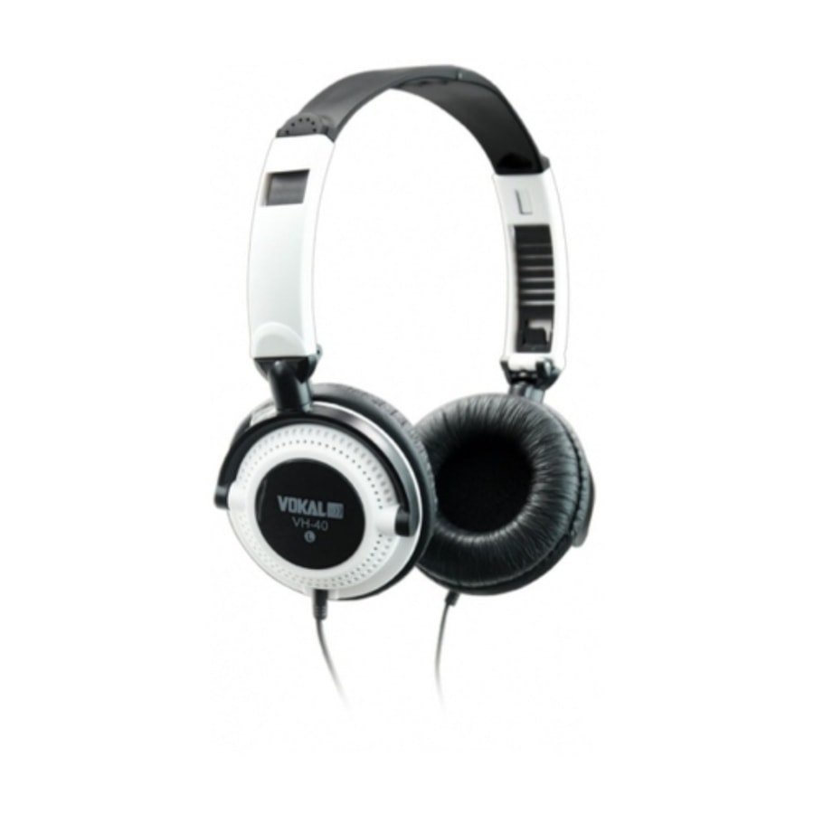 Fone de Ouvido Vokal VH-40 Branco Fone de Ouvido Vokal VH-40 Branco
