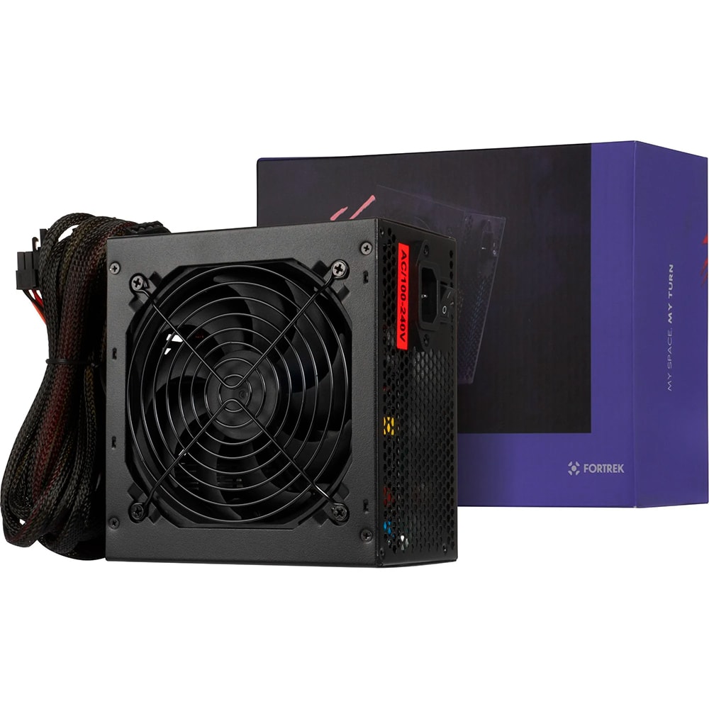 Fonte Gamer  ATX Fortrek Black Hawk 500W 80 Plus Bronze PFC Ativo