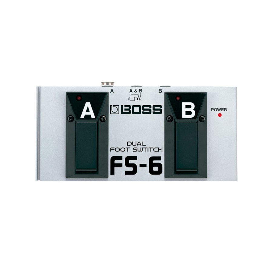 Footswitch Boss FS6 Dual de 2 Canais Footswitch Boss FS6 Dual de 2 Canais