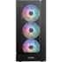 Gabinete Gamer Fortrek Cruiser Mid Tower RGB Preto
