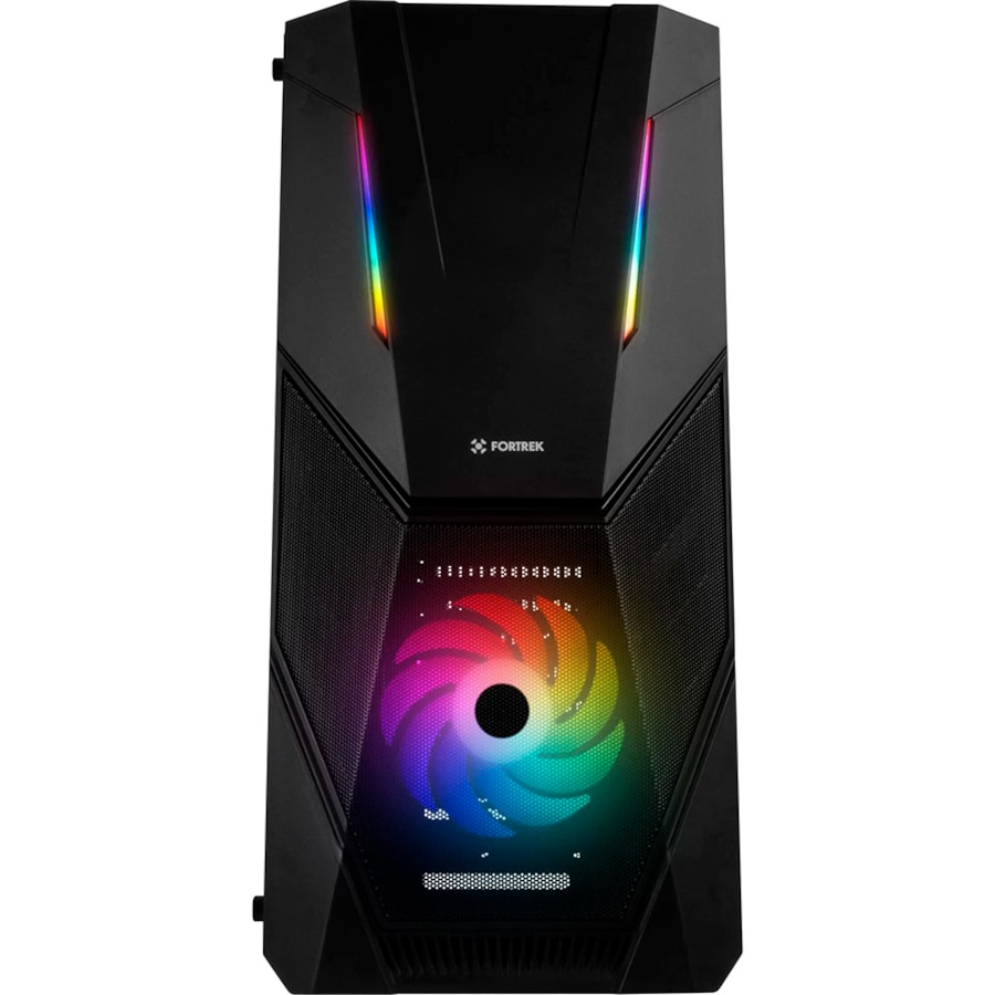 Gabinete Gamer Fortrek Mid Tower Black Hawk RGB Preto Gabinete Gamer Fortrek Mid Tower Black Hawk RGB Preto