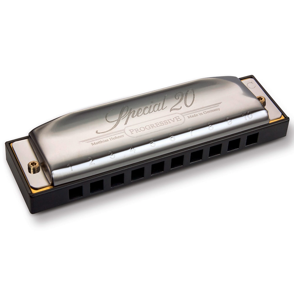 Gaita de Boca Diatônica Hohner Special 20 560/20 em C com Estojo