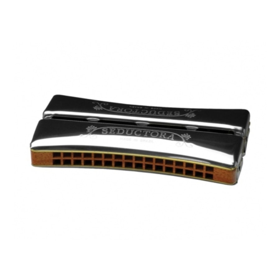 Gaita de Boca Hering Seductora 79/64 Vozes em C e E Gaita de Boca Hering Seductora 79/64 Vozes em C e E