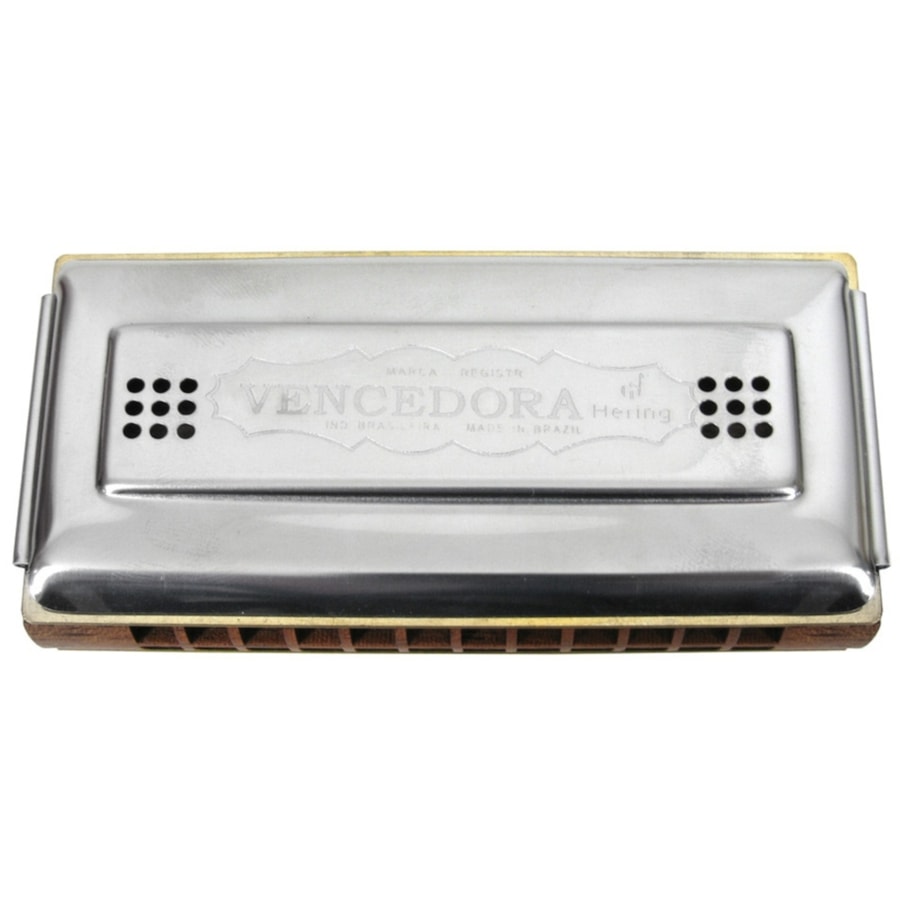 Gaita de Boca Hering Vencedora 76/48 Dupla em C e G Gaita de Boca Hering Vencedora 76/48 Dupla em C e G