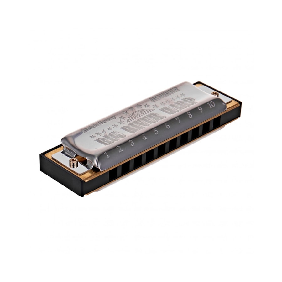 Gaita de Boca Hohner Big River Harp 590/20 em C MS Series Gaita de Boca Hohner Big River Harp 590/20 em C MS Series