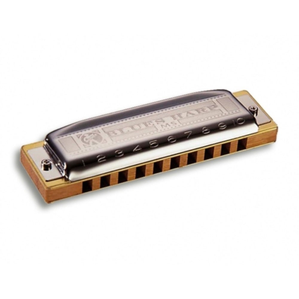 Gaita de Boca Hohner Blues Harp 532/20 em E MS Series