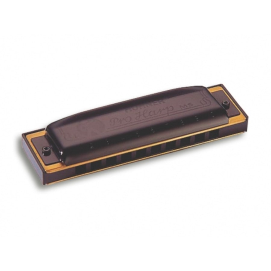 Gaita de Boca Hohner Pro Harp em A MS Series Gaita de Boca Hohner Pro Harp em A MS Series